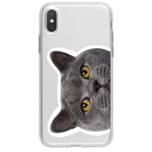 Transparent Cat Printing Protective Cover: The Purr-fect Blend of Style and Protection
