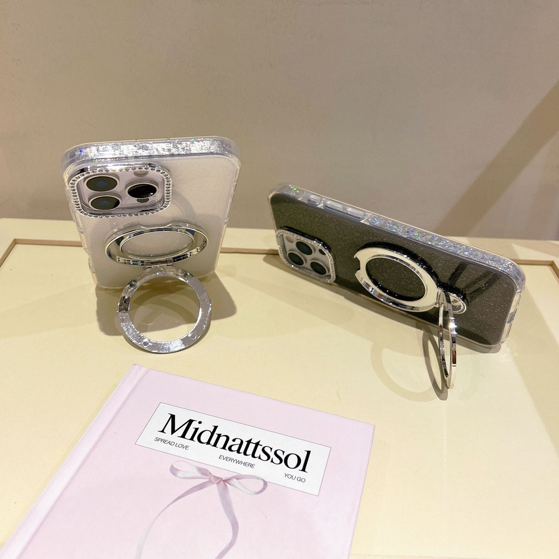 Epoxy Gradient Glitter Mobile Phone Cases