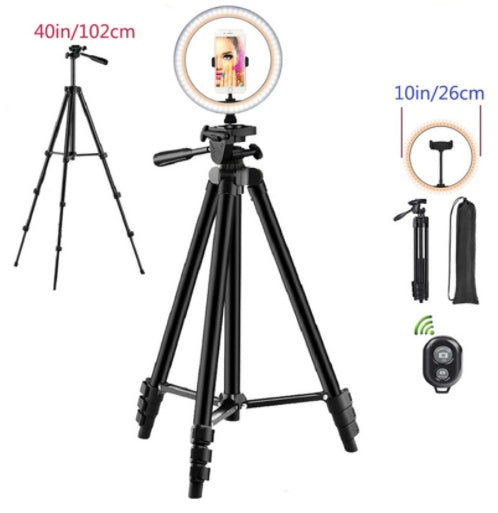Ring Tripod Round Fill Light 3 Colors
