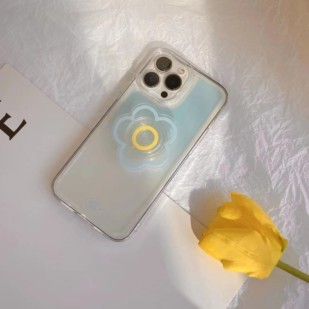 Advanced Gradient Blue Colorful Shell Mobile Phone Cases