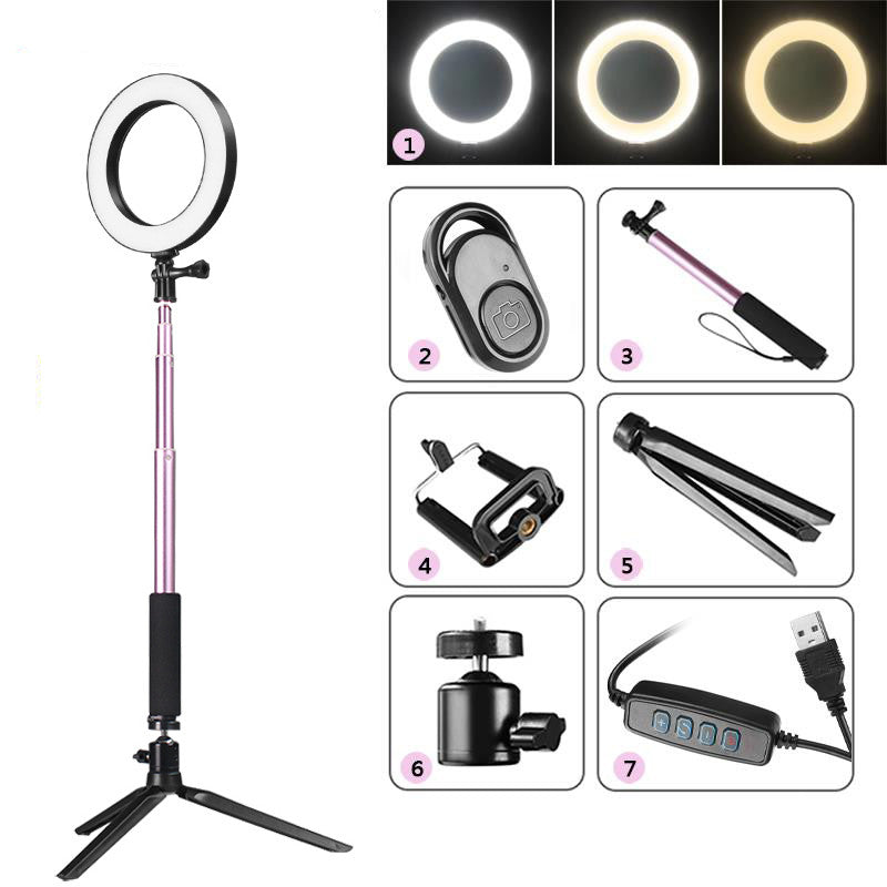 Tripod Fill Ring Light Set