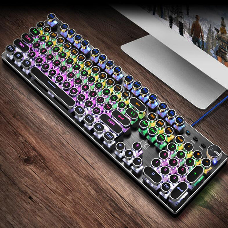 104 Anti-ghosting Luminous Wired Gaming Keyboard
