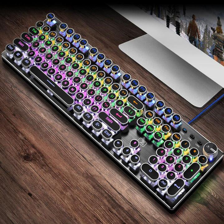 104 Anti-ghosting Luminous Wired Gaming Keyboard