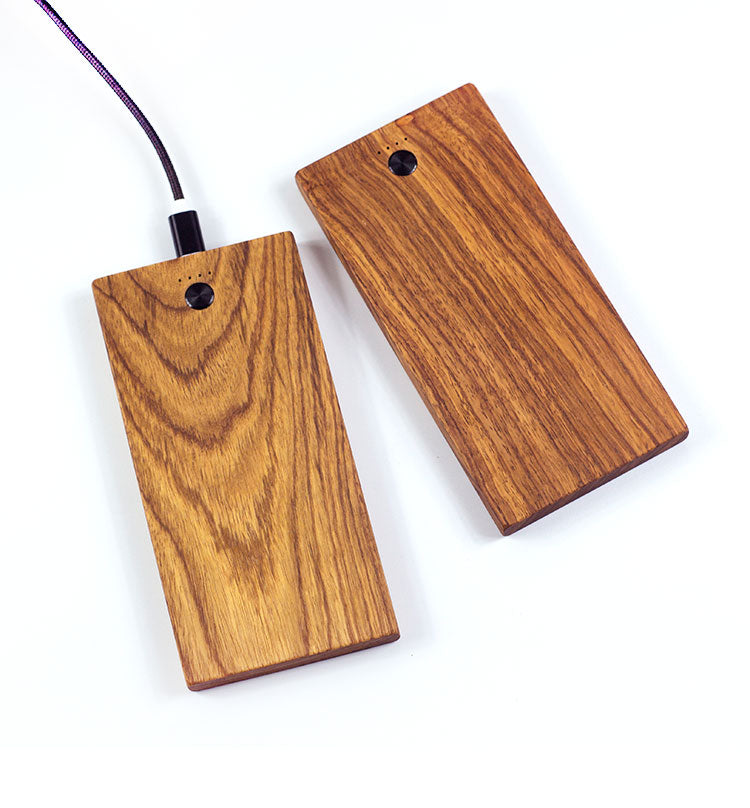 Wooden Fast Charge Mobile Power Bank