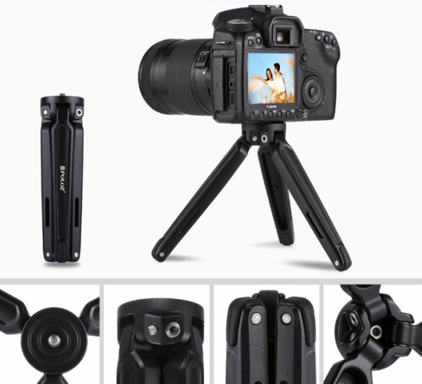 Compatible with Apple Mobile phone metal mini tripod