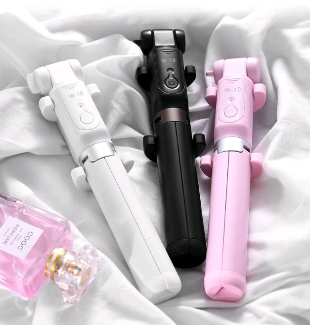 Mobile phone Bluetooth tripod selfie stick