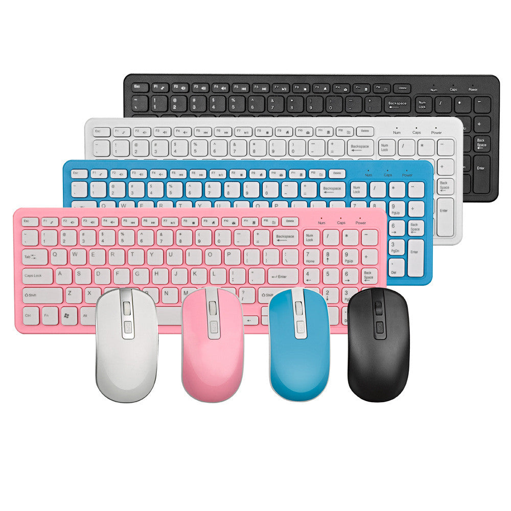 Wireless Mouse Keyboard Set
