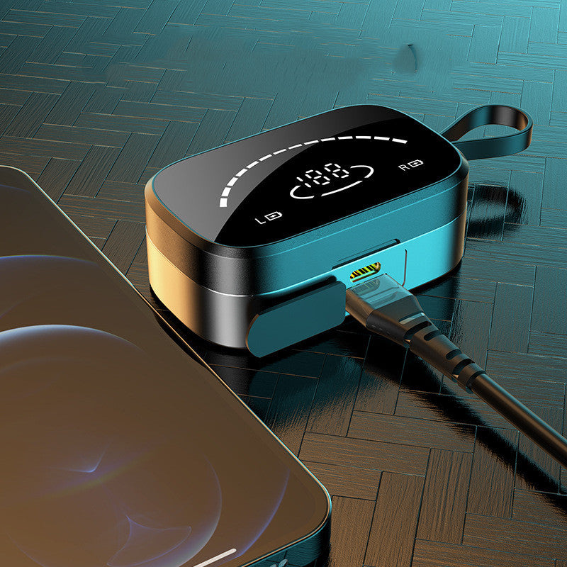 TWS Mic Stereo Bass Sports Earbuds