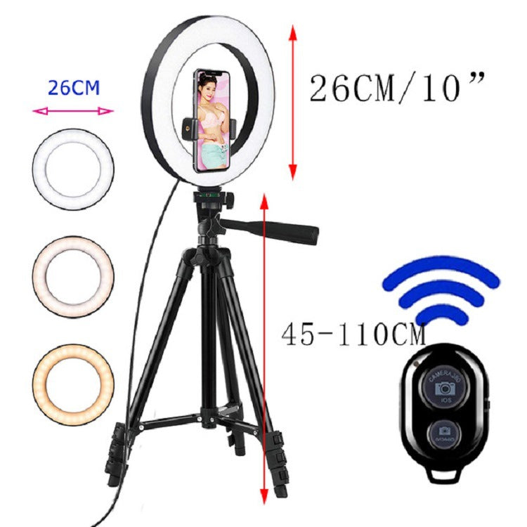 Compatible with Apple LED Selfie Ring Light Tripod