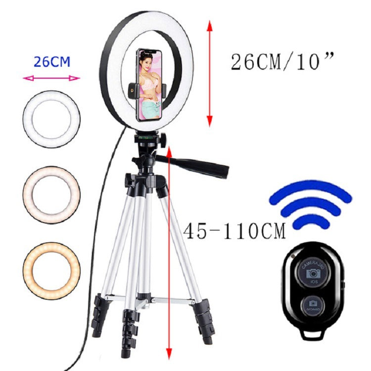 Compatible with Apple LED Selfie Ring Light Tripod