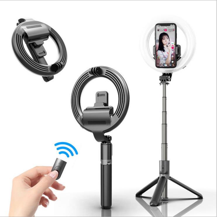 Rechargeable Ring Light Selfie Stick Set