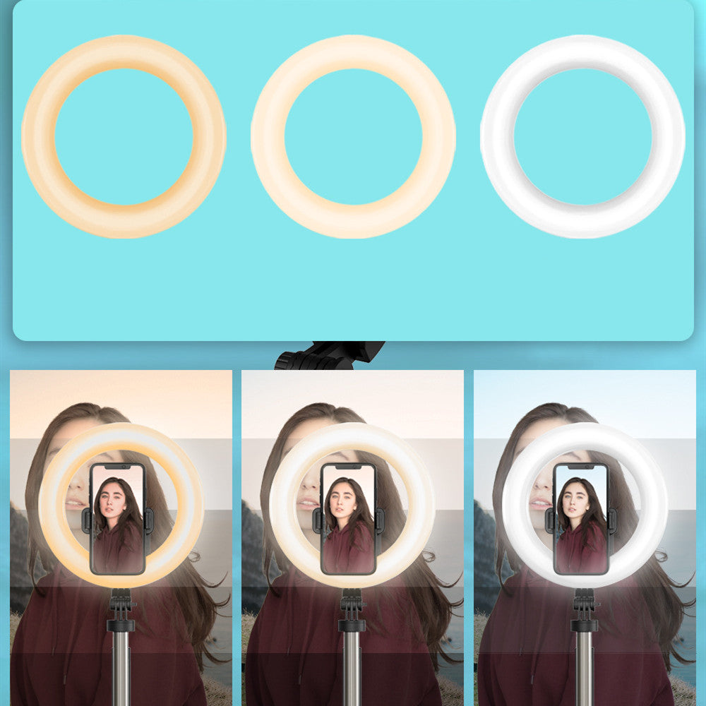 Rechargeable Ring Light Selfie Stick Set