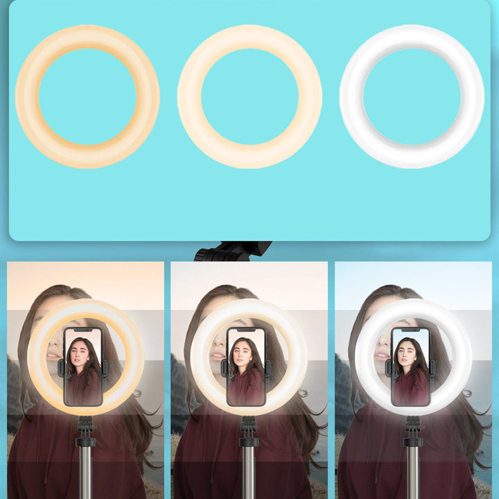 Rechargeable Ring Light Selfie Stick Set