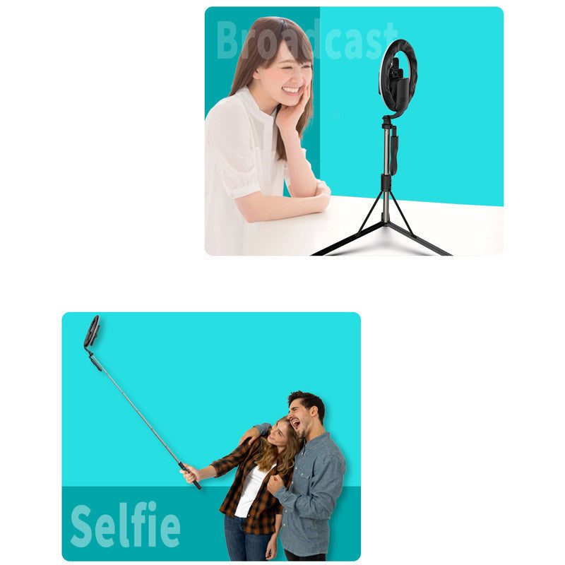 Rechargeable Ring Light Selfie Stick Set
