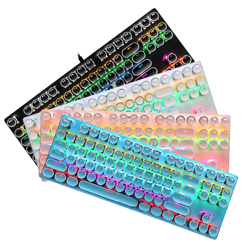 Punk Real Mechanical Luminous Gaming Keyboard
