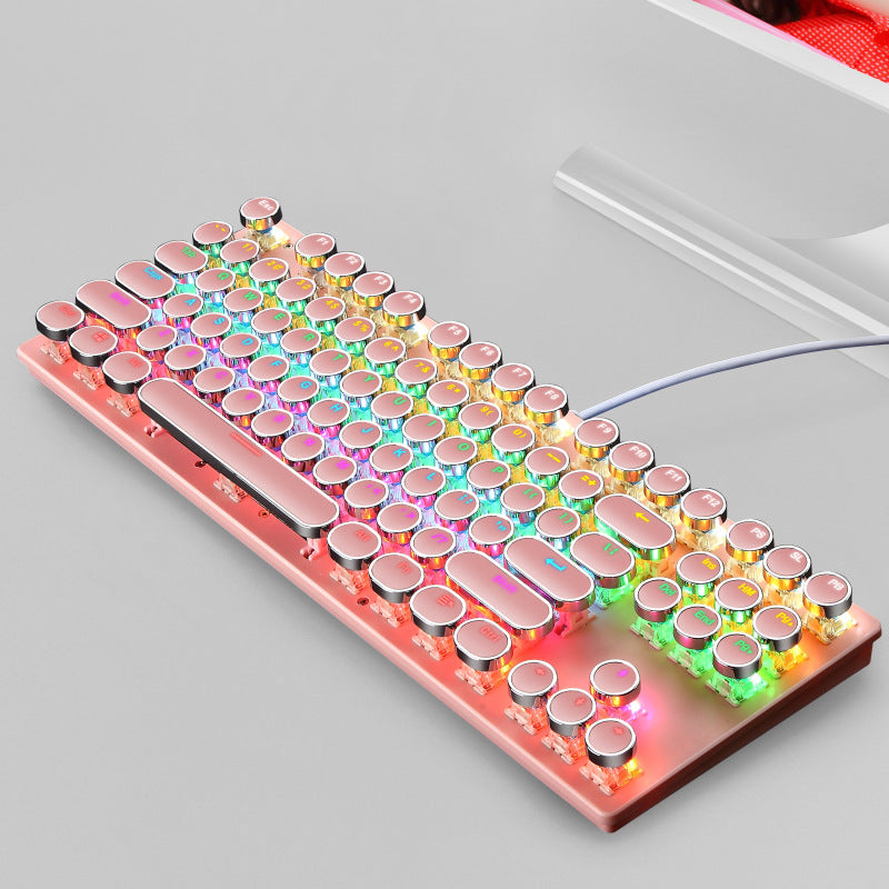Punk Real Mechanical Luminous Gaming Keyboard
