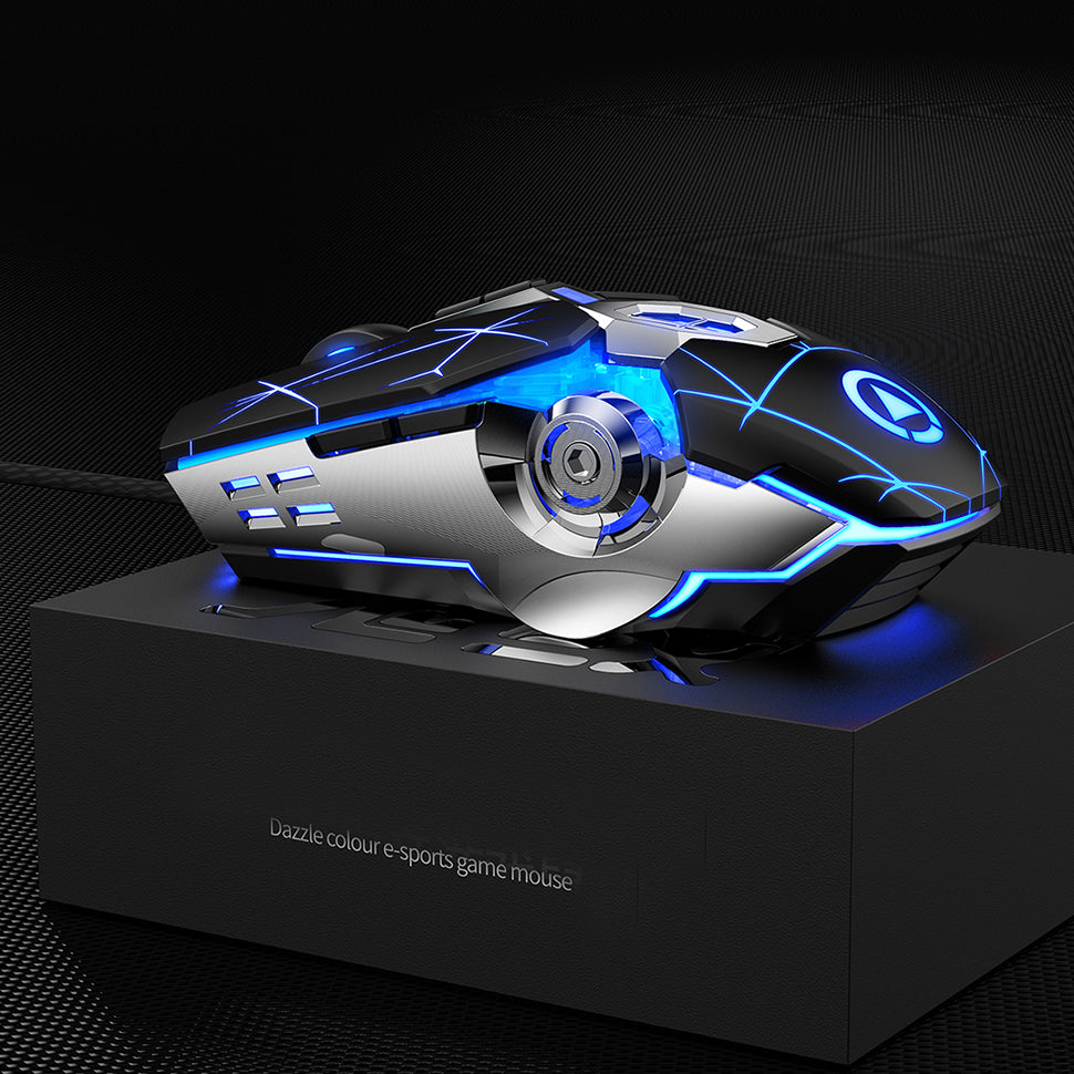 Wired Silent Gaming Mechanical Computer Mouse