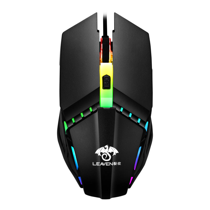 USB Wired Computer RGB Mechanical Mouse
