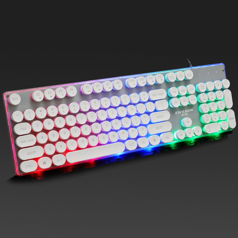 Manipulator Feel Glowing Retro Gaming Keyboard