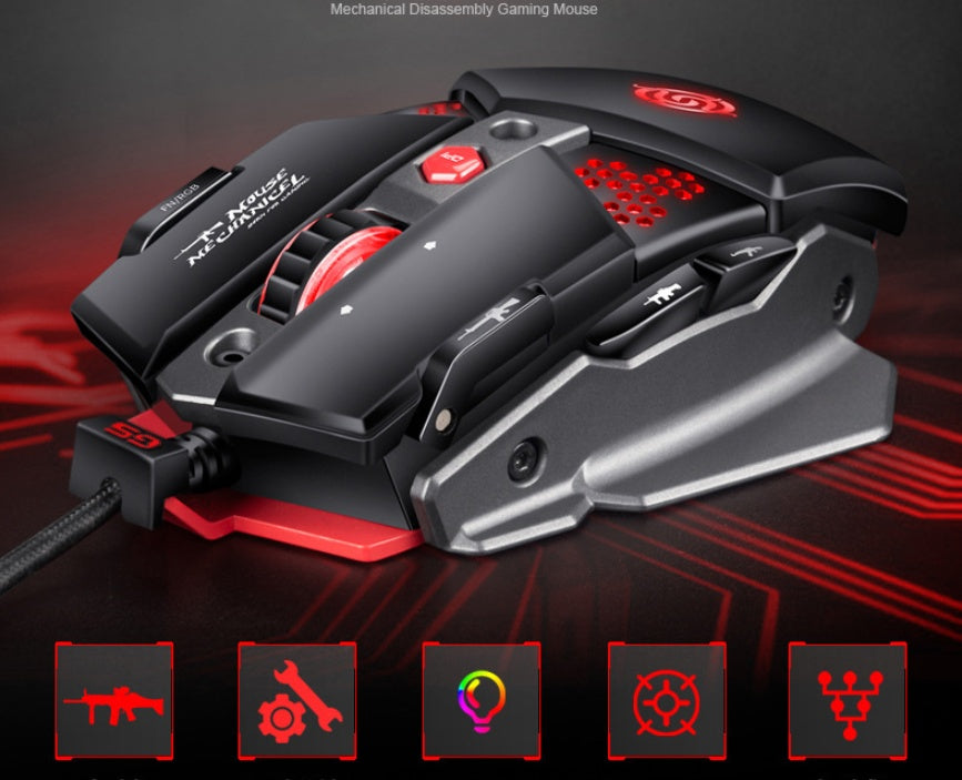 Viper G9 Mechanical Glowing Mouse