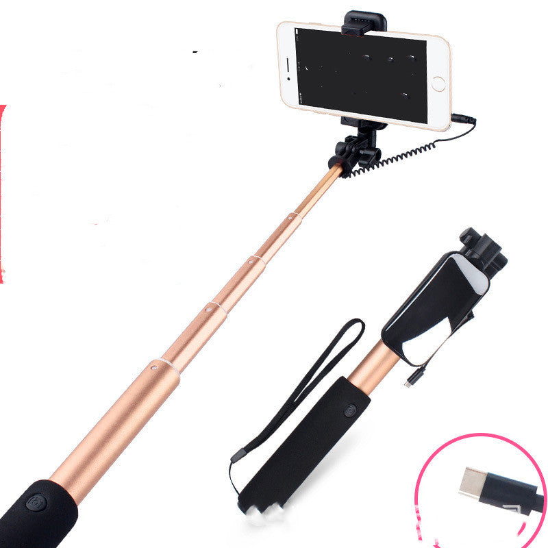 Aluminum Alloy Mobile Phone Selfie Stick