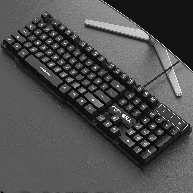 Mechanical colorful glare Wrangler keyboard