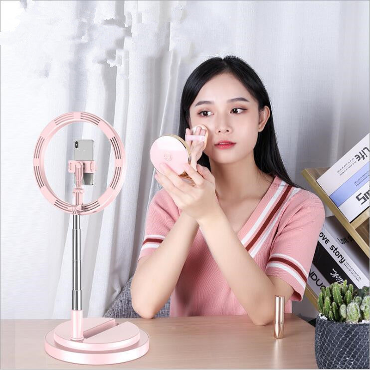 Dimmable Light 10 inch Ring Light With Tripod