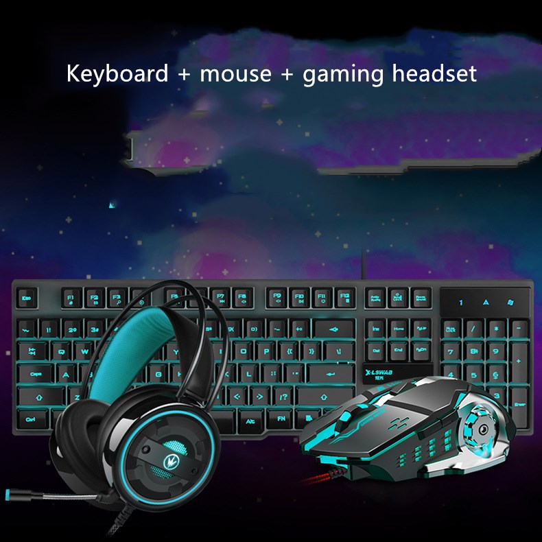 Mechanical colorful glare Wrangler keyboard