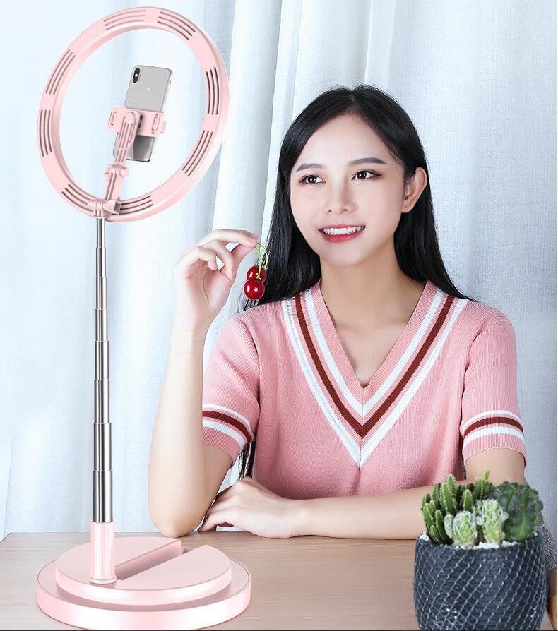Dimmable Light 10 inch Ring Light With Tripod
