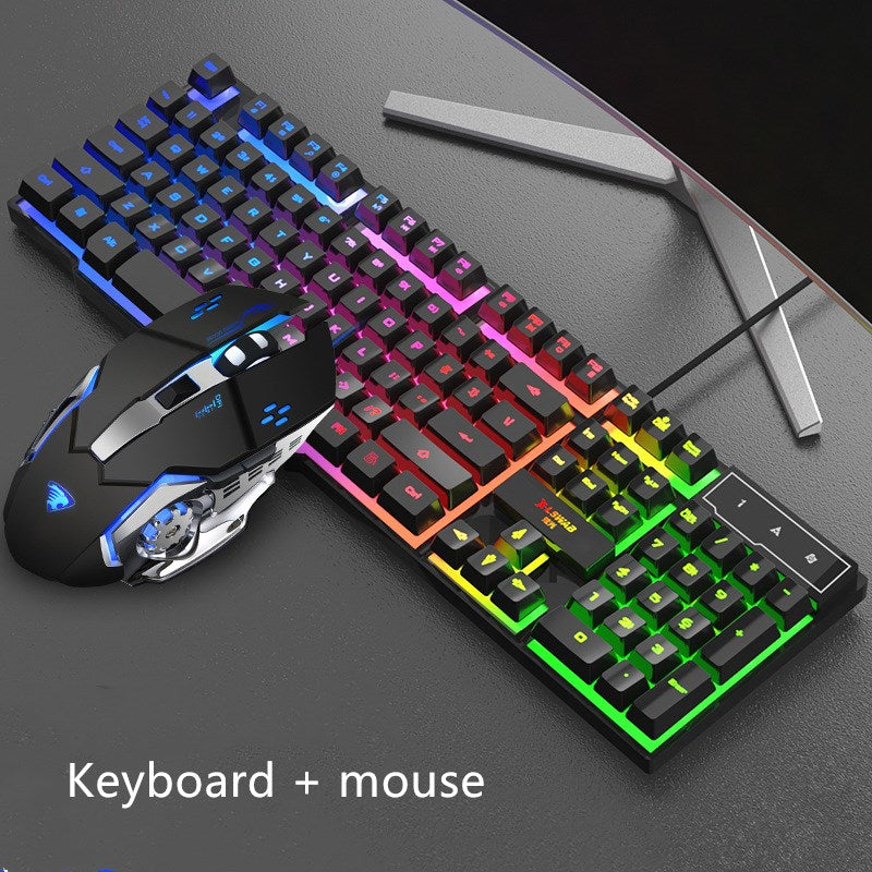 Mechanical colorful glare Wrangler keyboard