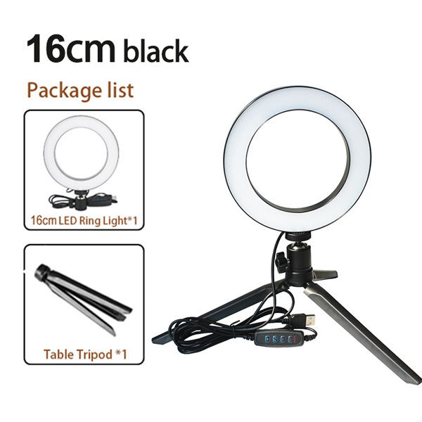 Tripod Fill Ring Light Set