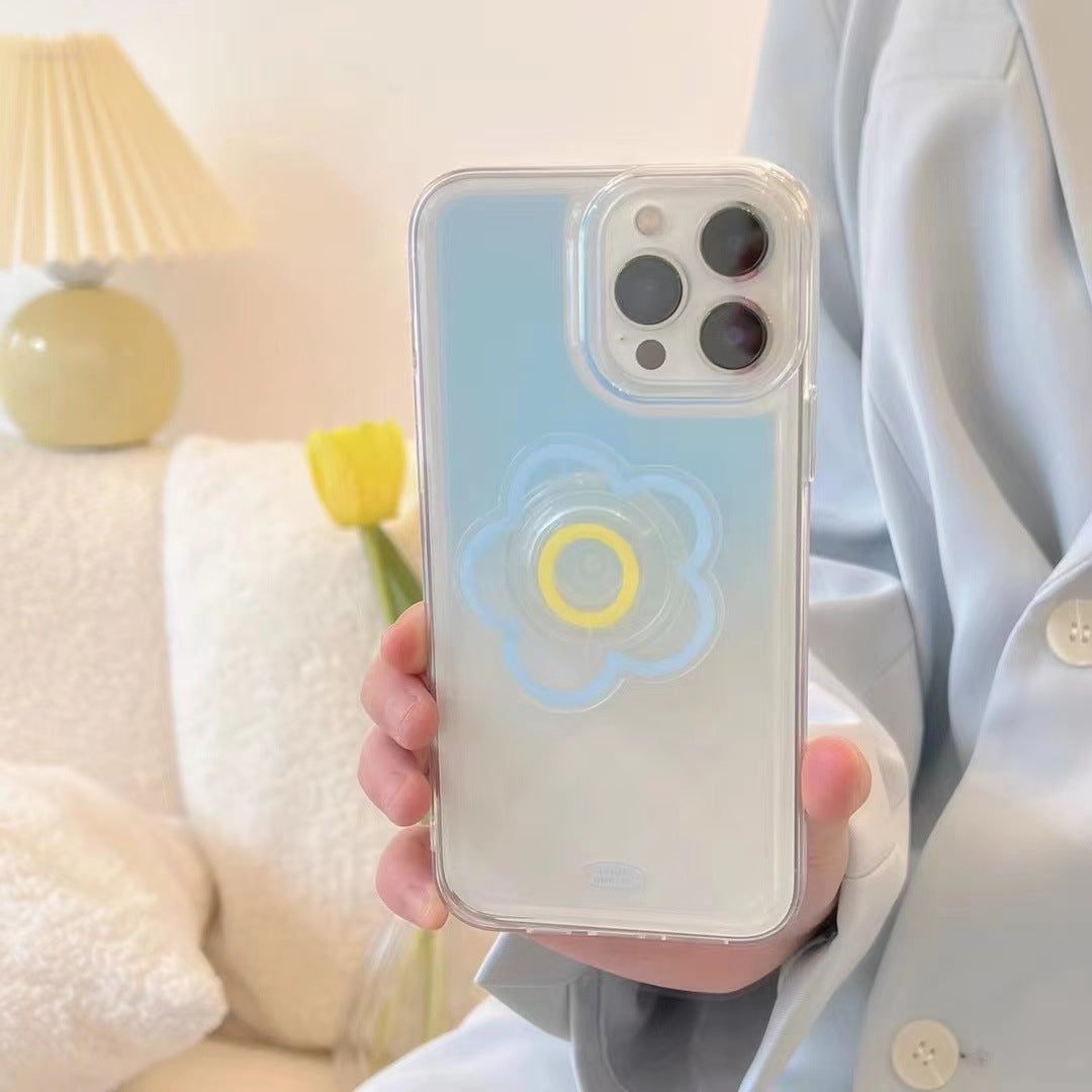 Advanced Gradient Blue Colorful Shell Mobile Phone Cases