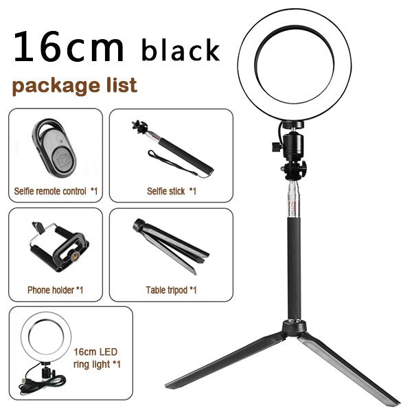 Tripod Fill Ring Light Set
