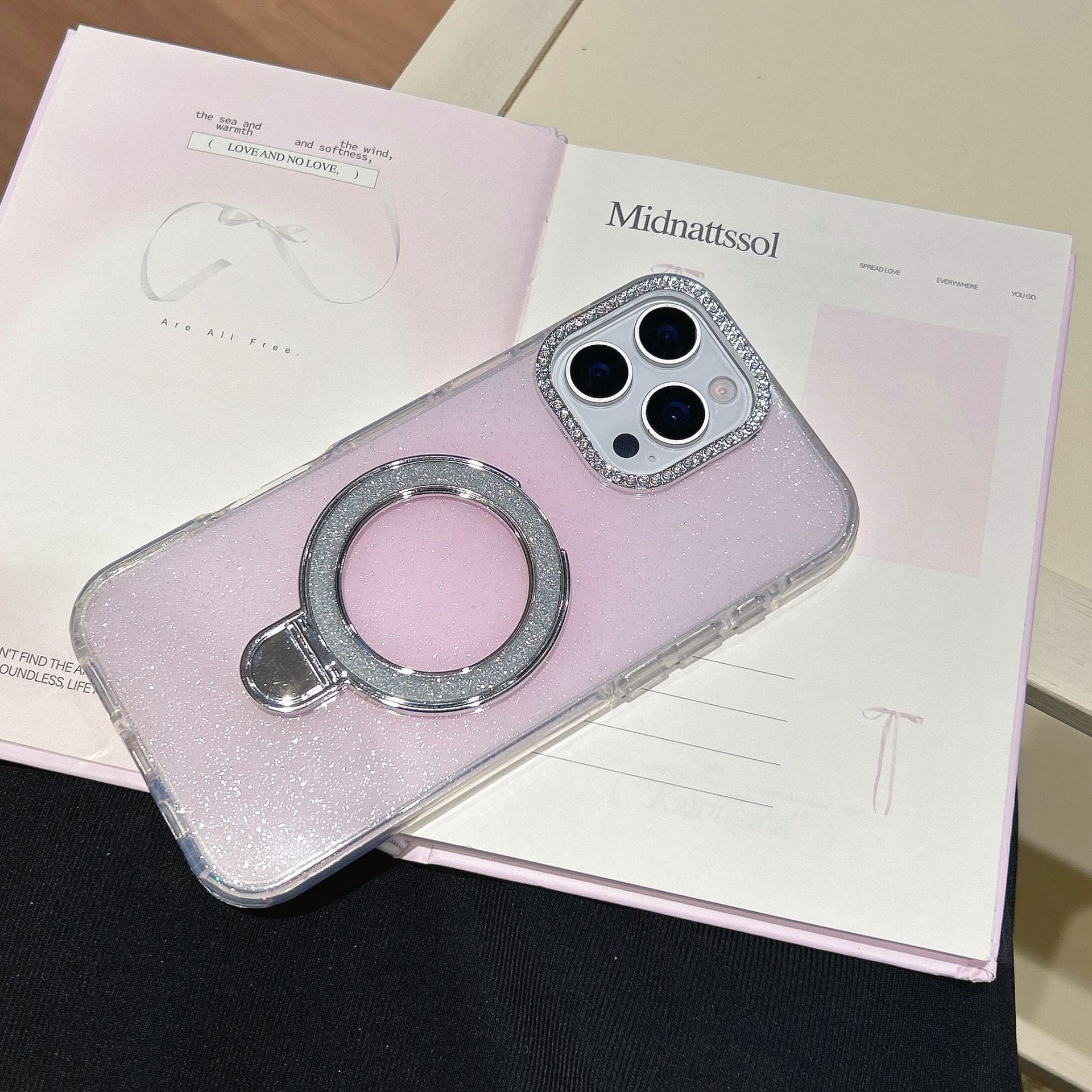 Epoxy Gradient Glitter Mobile Phone Cases