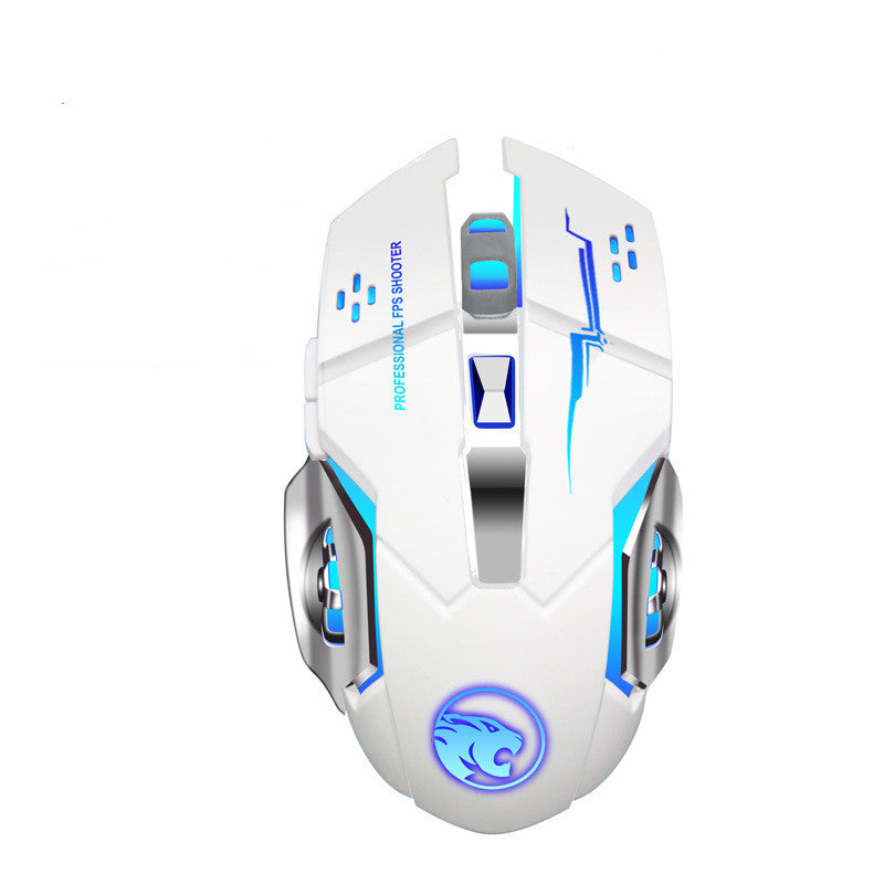 Wireless Gaming Luminous Rechargeable Wired Mouse