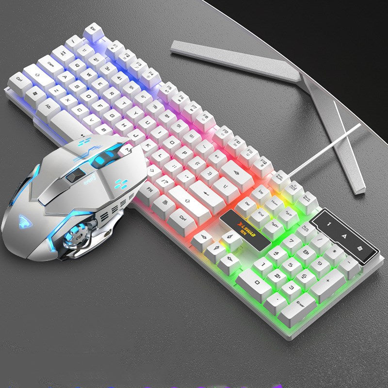 Mechanical colorful glare Wrangler keyboard