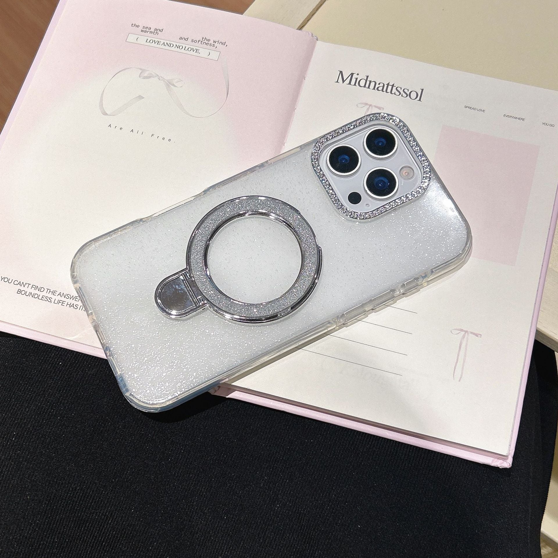 Epoxy Gradient Glitter Mobile Phone Cases