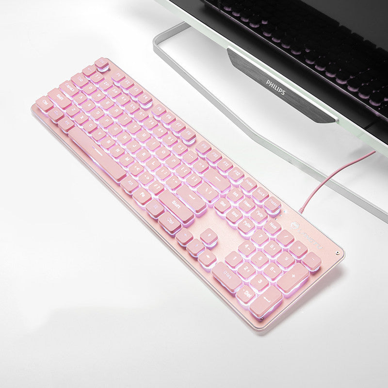 Wired Film Luminous USB Gaming Keyboard