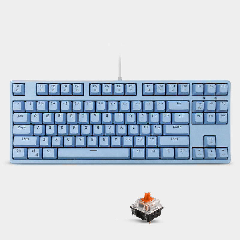 Mechanical Sea Rhyme Light Blue Keyboard