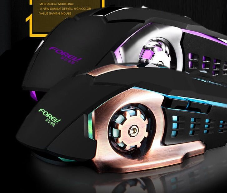 Mechanical Wired Luminous USB Gaming Mouse