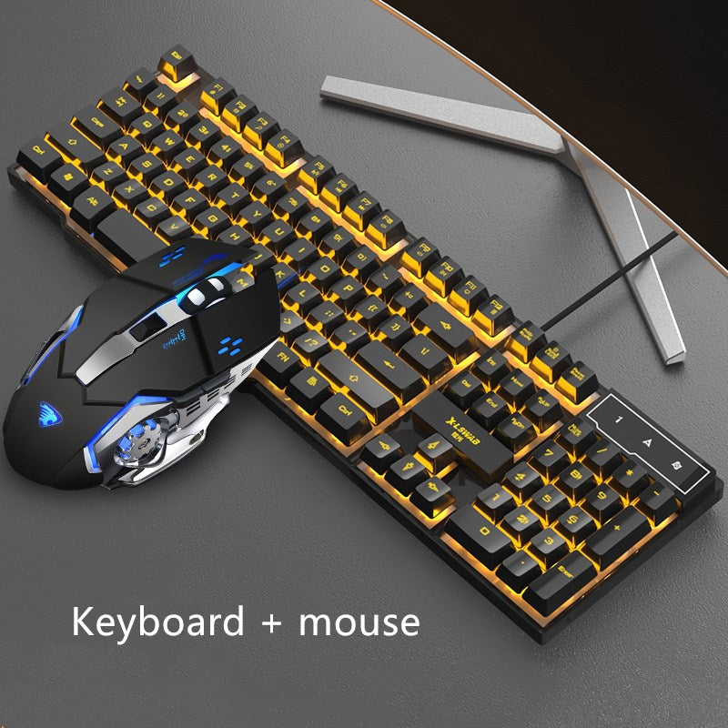 Mechanical colorful glare Wrangler keyboard