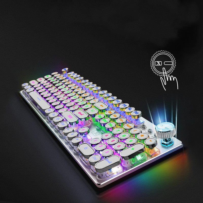 104 Anti-ghosting Luminous Wired Gaming Keyboard