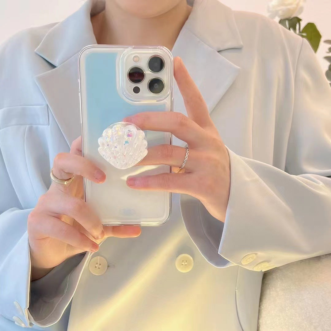 Advanced Gradient Blue Colorful Shell Mobile Phone Cases