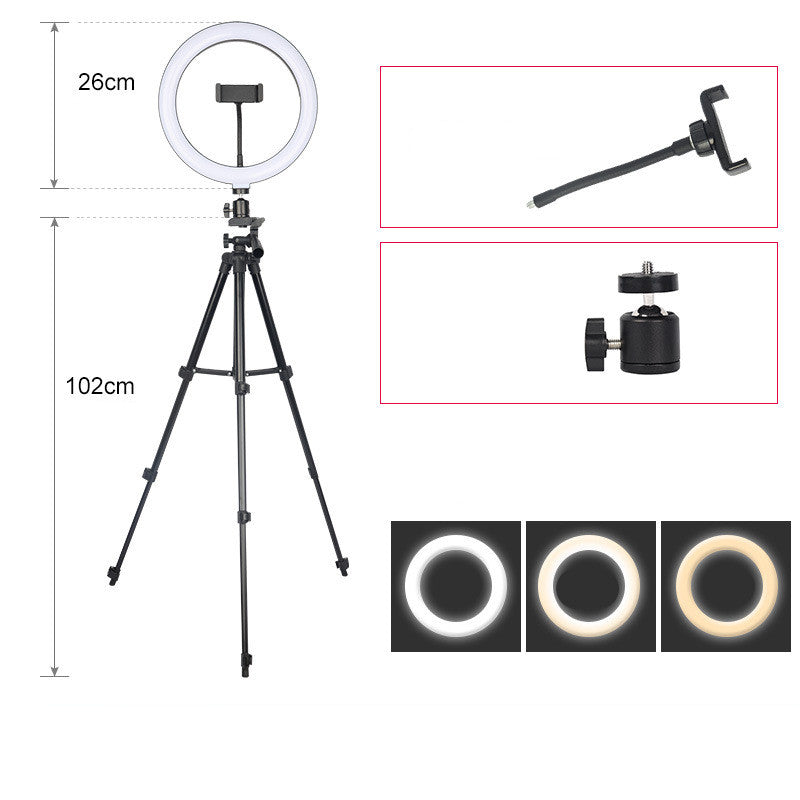 Mobile Phone Tripod LED Ring Light