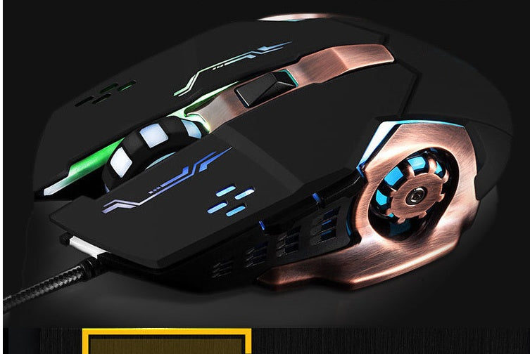 Mechanical Wired Luminous USB Gaming Mouse
