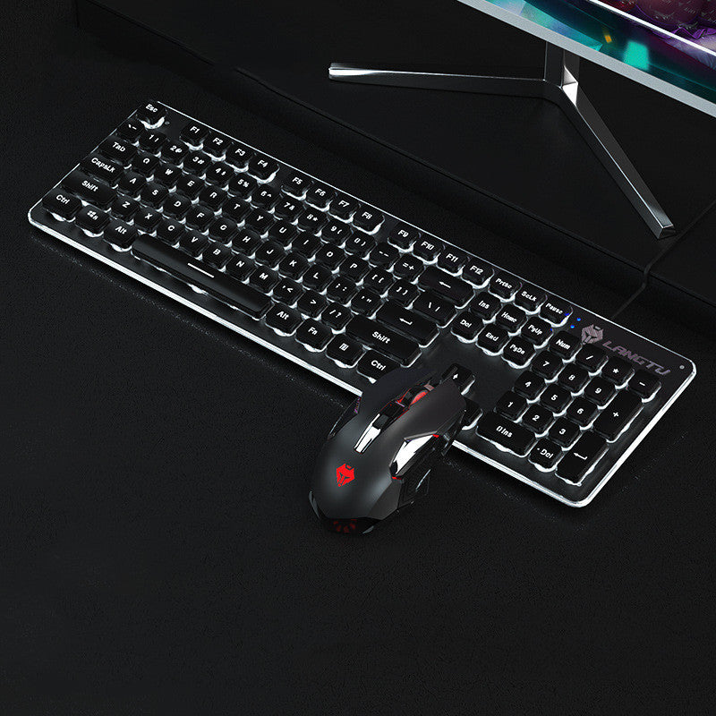 Wired Film Luminous USB Gaming Keyboard