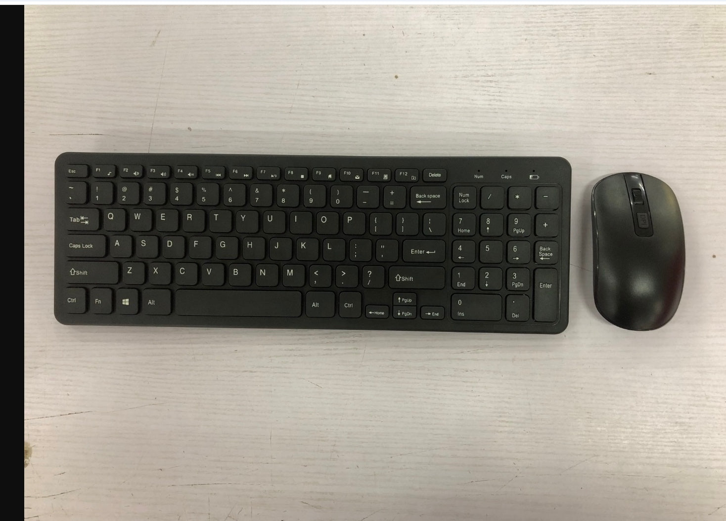 Wireless Mouse Keyboard Set