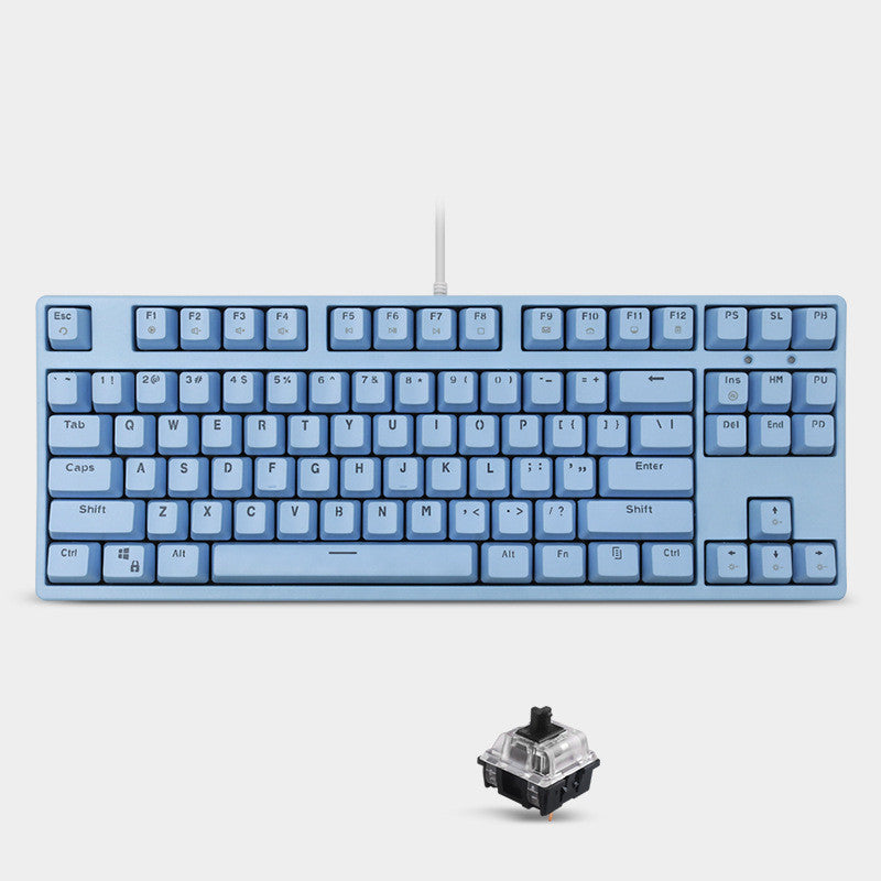 Mechanical Sea Rhyme Light Blue Keyboard