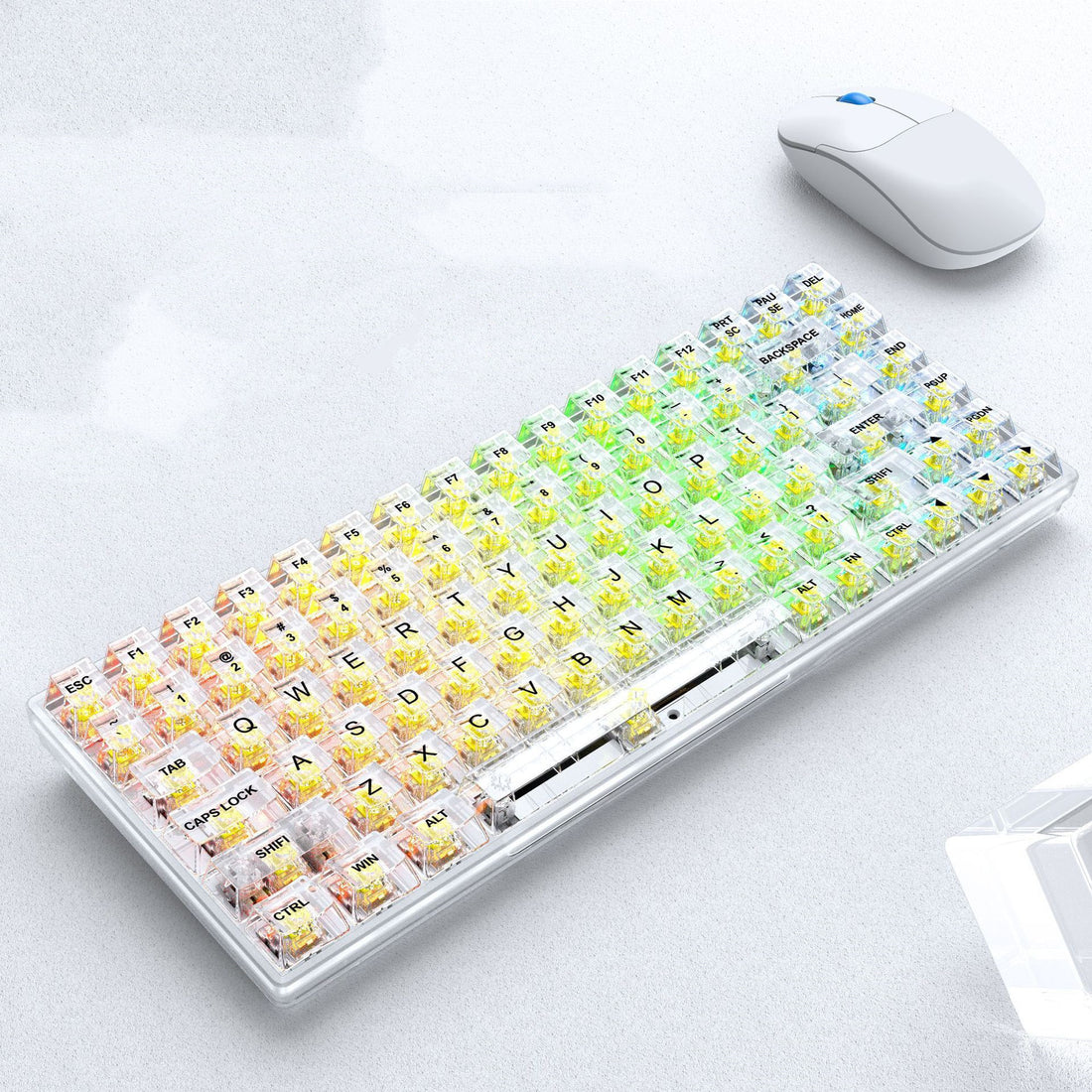 Transparent RGB Gaming Wired Mechanical Keyboard