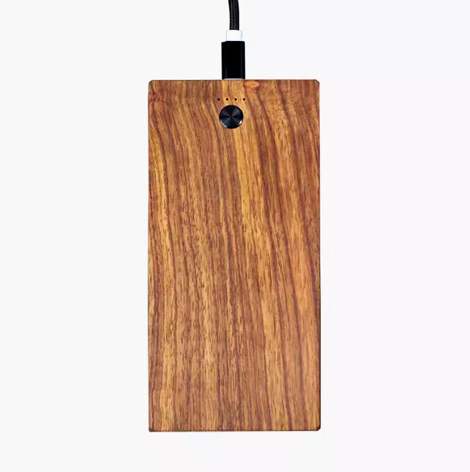 Wooden Fast Charge Mobile Power Bank
